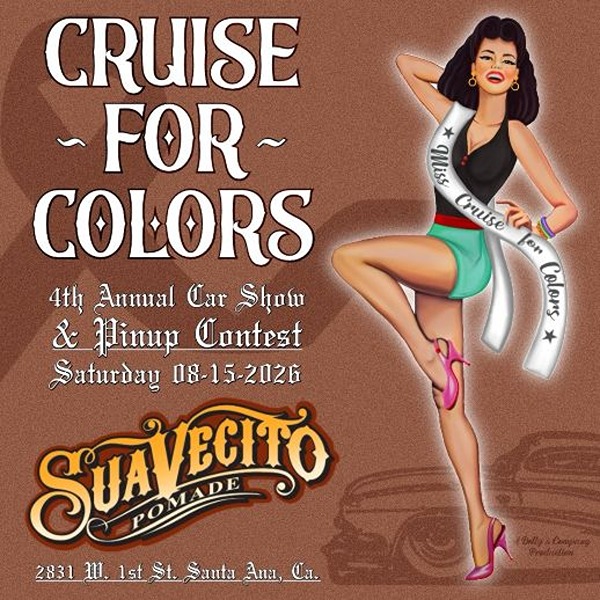 Cruise For Colors Car Show flyer 2026